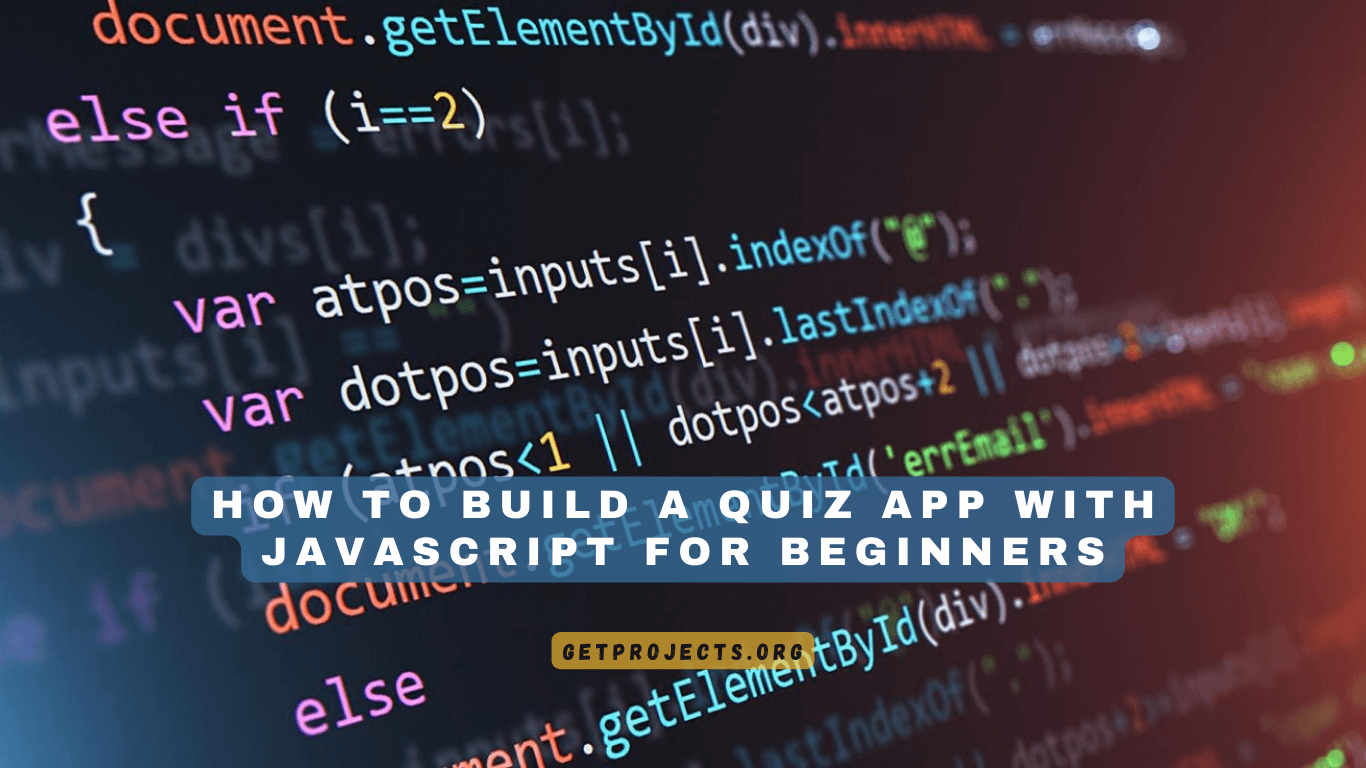 How To Build A Quiz App With JavaScript For Beginners